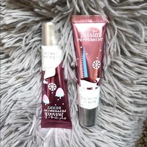 Two Twisted Pepermint Lip Glosses